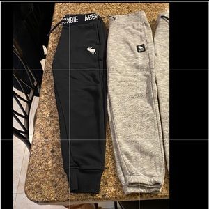 Abercrombie Kids Joggers (2 pairs) size 7/8 - Great Cond!